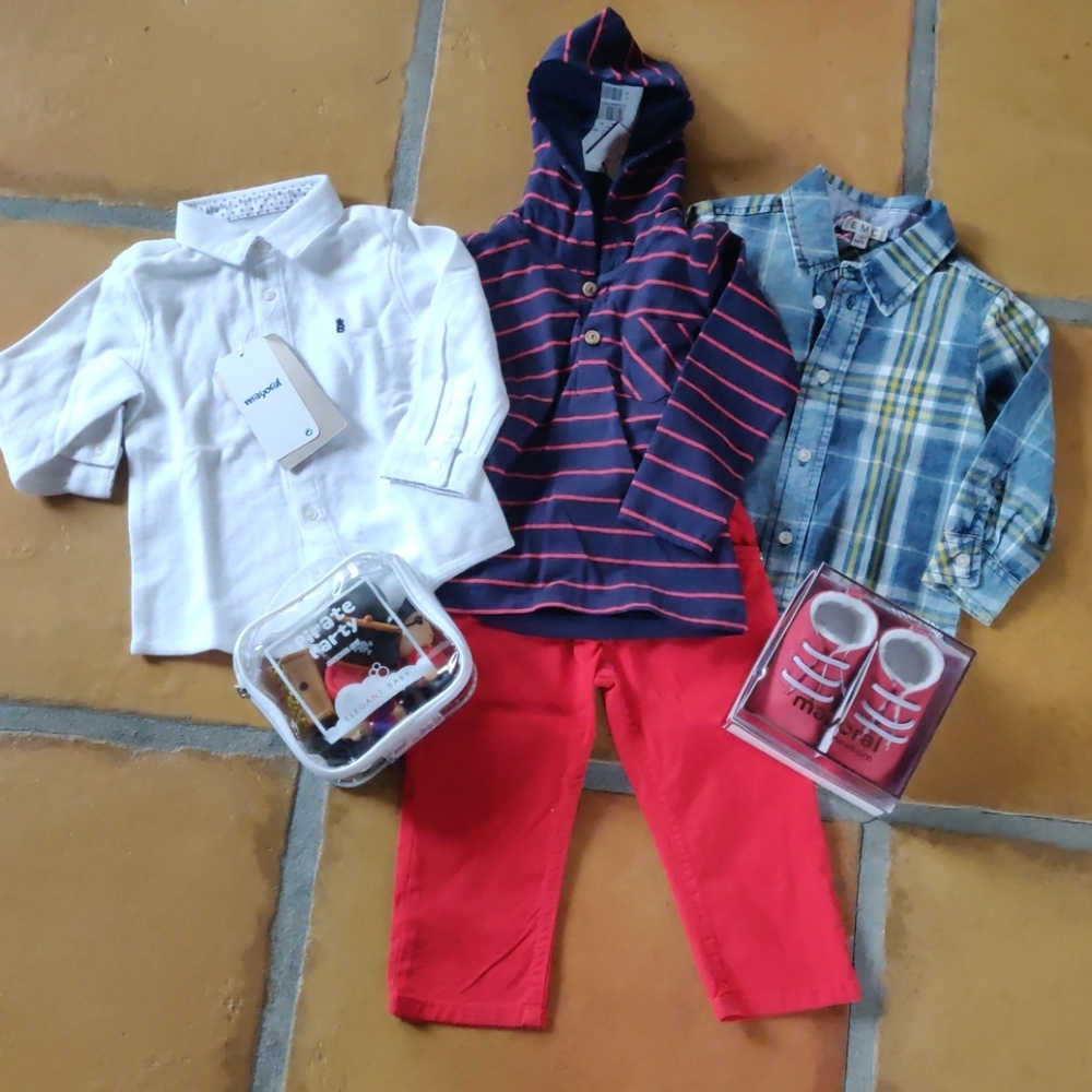 Boys 12 month gift bag